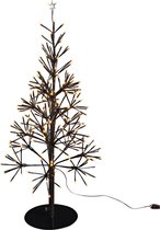 Kerstverlichting - kerstboom/kunstboom - bruin - 380 LED - 108 cm - Lichtboom