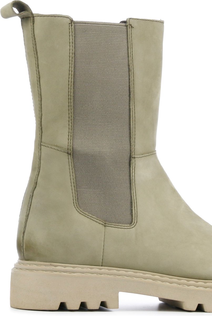 PS Poelman Vrouwen Nubuck Enkellaarsjes / Laarzen / Damesschoenen P1001 nub  - | bol.com