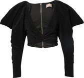 Club L London blouse Zwart-8 (S)