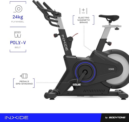 Inxide Xs08 Hometrainer Fiets / Indoor Fitnessfiets met Bluetooth  Connectiviteit -... | bol.com