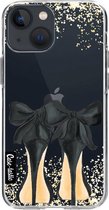 Casetastic Apple iPhone 13 mini Hoesje - Softcover Hoesje met Design - Sparkling Shoes Print