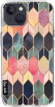 Casetastic Apple iPhone 13 Hoesje - Softcover Hoesje met Design - Stained Glass Multi Print