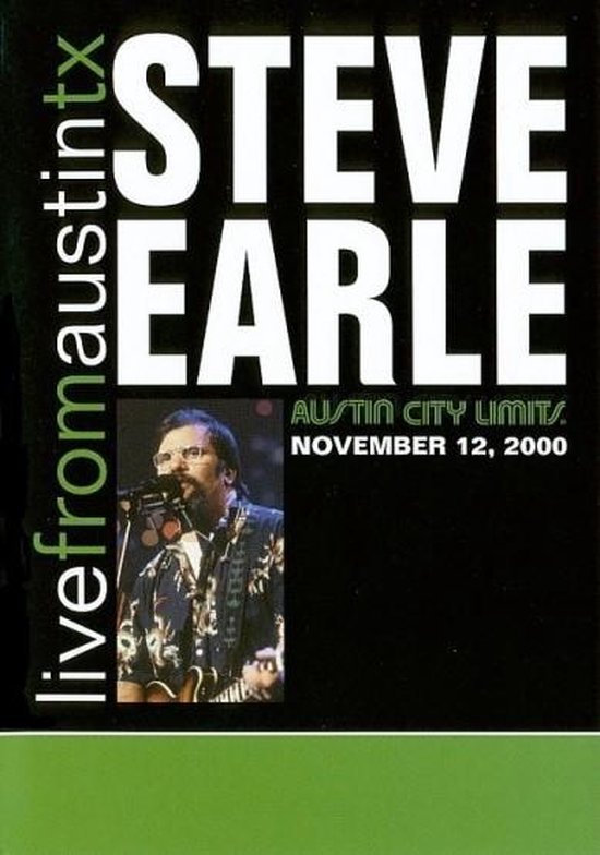 Cover van de film 'Steve Earle - Live From Austin Texas'