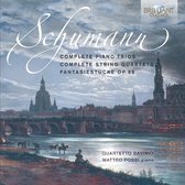 Quartetto Savinio & Matteo Fossi - Schumann: Complete Piano Trios, Complete String Qu (CD)