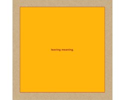 Swans - Leaving Meaning. (2 CD)