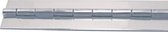 Scharnier, 40x2000mm, ongeboord