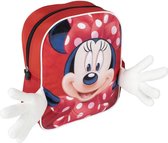 Schoolrugzak Minnie Mouse Rood (25 x 31 x 1 cm)