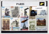 Parijs – Luxe postzegel pakket (A6 formaat) : collectie van verschillende postzegels van Parijs – kan als ansichtkaart in een A6 envelop - authentiek cadeau - kado - geschenk - kaa