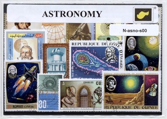 Afbeelding van het spel Astronomie – Luxe postzegel pakket (A6 formaat) : collectie van verschillende postzegels van Astronomie – kan als ansichtkaart in een A6 envelop - authentiek cadeau - kado - geschenk - kaart - heelal - sterren - sterrenkunde - planeten - planeet