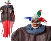 Hangende Clown Halloween (175 x 148 x 18 cm)