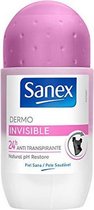 Deodorant Roller Dermo Invisible Sanex (45 ml)
