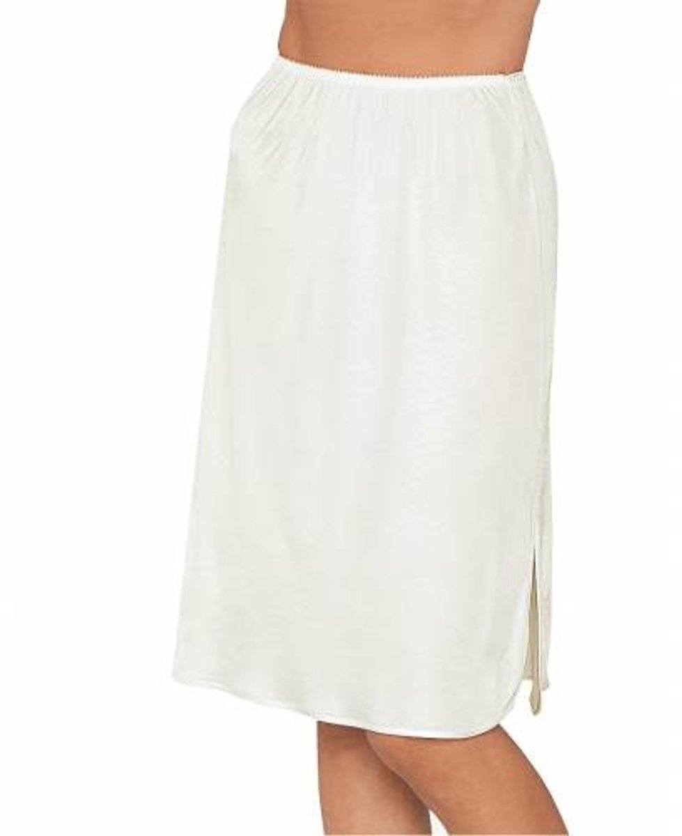 Nina von c lange onderrok 60 CM - Jupon antistatisch - Wit, zwart, beige, champagne - 44