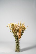 Wildflowers | Droogbloemen | Groot Boeket | Handgebonden | Beige |55cm