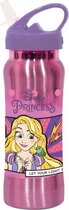 drinkbeker Princess meisjes 580 ml RVS roze/paars
