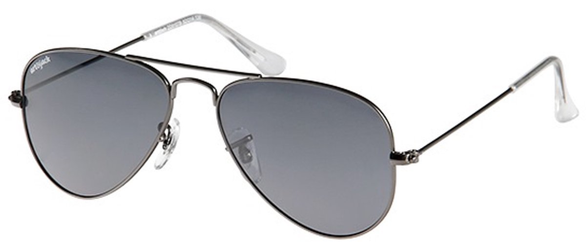 Art&jack Kinderzonnebril Zo-0107b Polycarbonaat Piloot Grijs
