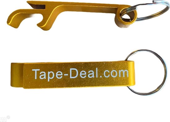 Tape-Deal Flesopener Sleutelhanger