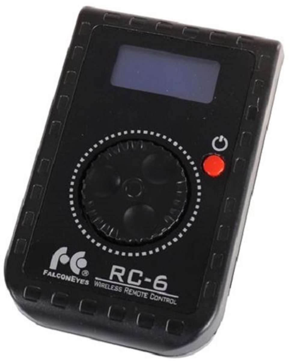 Falcon Eyes Afstandsbediening Rc-6 10,2 X 6,5 Cm Zwart
