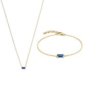 Isabel Bernard Cadeau d'Isabel Dames ArmbandGiftsetKetting Goud - Goudkleurig