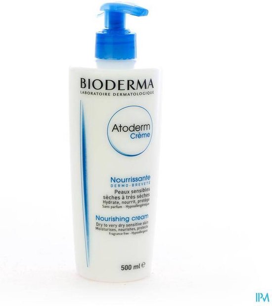 Bioderma - Voedende Gezichtscrème Atoderm Bioderma - Unisex - 500 ml - Bioderma