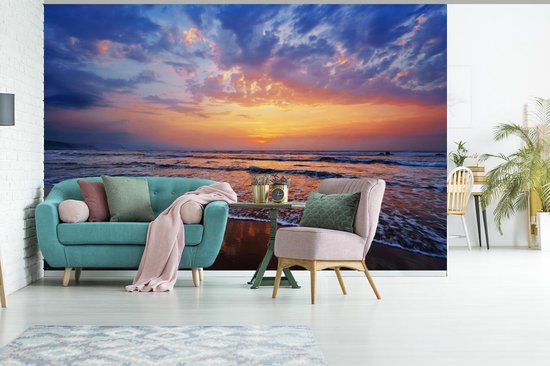 Papier peint - Papiers Papier peint photo Mer - Soleil - Couleurs - Largeur 450 cm x Hauteur 300 cm