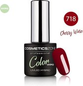 Cosmetics Zone UV/LED Hypoallergene Gellak Cherry Wine 718