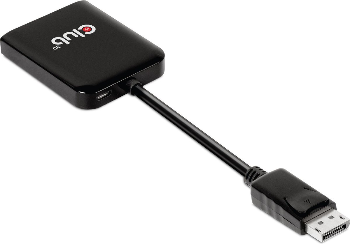 Club 3D Multi Stream Transport Hub DisplayPort 1.4 naar 2x HDMI Dual Monitor 4K60Hz