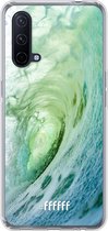 6F hoesje - geschikt voor OnePlus Nord CE 5G -  Transparant TPU Case - It's a Wave #ffffff