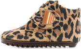 Shoesme luipaardprint eerste stapschoentje met klittenband