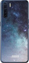 6F hoesje - geschikt voor OPPO A91 -  Transparant TPU Case - Milky Way #ffffff