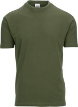 Fostex T-shirt Fostee plain legergroen