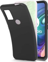 Hoesje Geschikt voor: Motorola Moto G10 / G20 / G30 - Silicone - Zwart