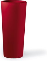 VECA - Bloempot Clou, rond, H85 cm, rood