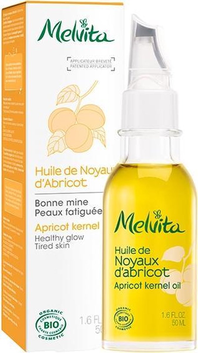 Goedkoopste Melvita Organic Apricot Kernel Oil - Face and Body 50 ml