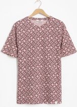 Sissy-Boy - Oudroze T-shirt met all over print