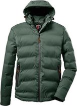 Killtec heren winterjas stepp Groen - maat 3XL