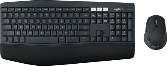 Foto: Logitech lgt mk850 draadloze muis en keyboard combiverpakking kantoor usb us international zwart