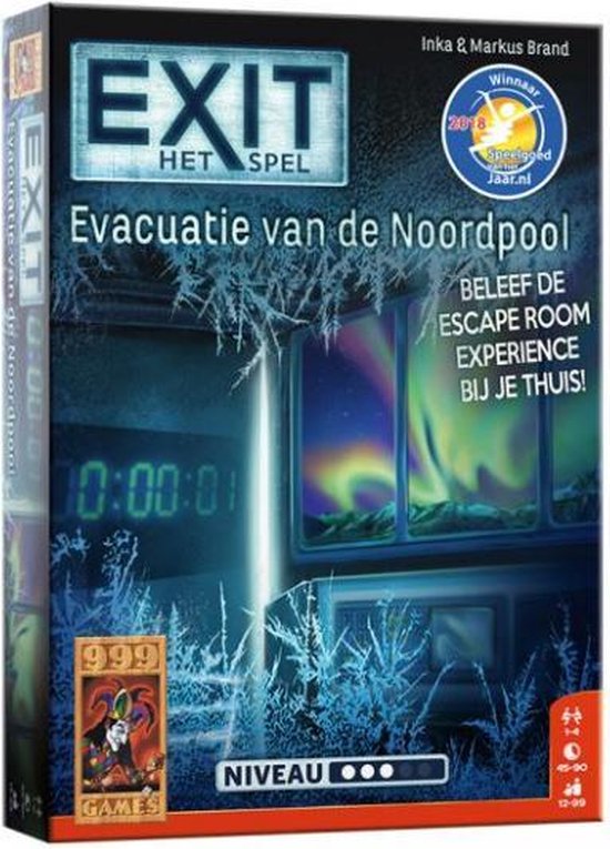Afbeelding van het spel breinbreker EXIT - Evacuatie van de Noordpool
