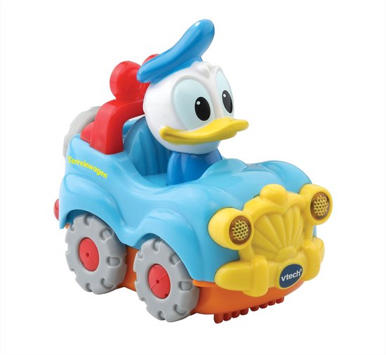 VTech Toet Toet Auto's Donald Duck Terreinwagen - Speelgoed Auto - Interactief Babyspeelgoed - 1 tot 5 Jaar van Vtech — afbeelding 3