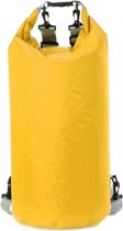 Waterdichte duffel bag/plunjezak/dry bag 20 liter geel - Waterdichte reistassen