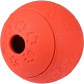 Flamingo rubber rhea snackbal  - 11 x 11 x 11cm