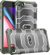 wlons Explorer-serie pc + TPU beschermhoes voor iPhone SE 2020/8/7 (groen)