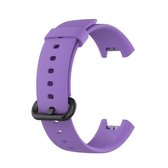 Voor Geschikt voor Xiaomi Watch Mi Watch Lite / Redmi Watch siliconen sportarmband (paars)