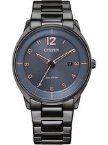 Citizen Urban Concept Horloge - Citizen heren horloge - Zwart - diameter 40 mm - roestvrij staal