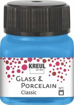 Glasverf - Porseleinverf - Lichtblauw - Classic - Glazuur look - Kreul - 20 ml