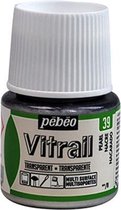 Glasverf - 39 Pearl - Transparant - Pebeo Vitrail - 45 ml