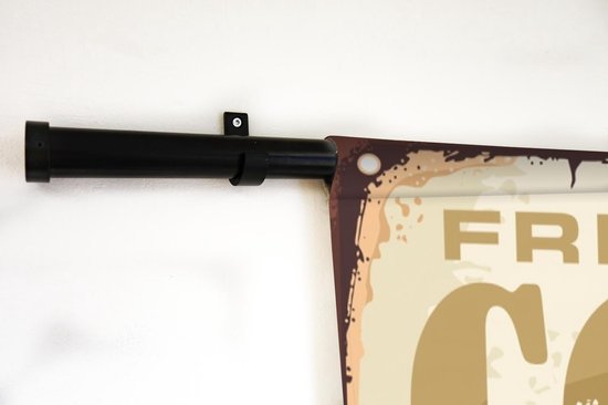 Tapisserie - Tapisserie - Café - Vintage - Assiette - Coffee - 120x160 cm - Tapisserie