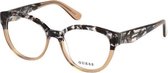 Brillenframe Dames Guess GU2651-056 Zwart Roze (ø 53 mm)