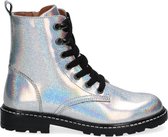 Braqeez 421755-991 Meisjes Biker Boots - Multi - Leer - Veters