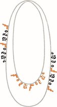 Ketting Dames Folli Follie 3N13T024KOK (150 cm)