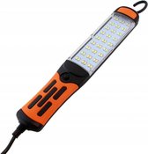 LED Werklamp Met Snoer - 3 Verlichting Standen - Looplamp Zaklantaarn - Werkplaats/ Auto Garage Verlichting Zaklamp - Loop Werkplaatslamp Handlamp Zaklamp - 230V Stekker - 60 LEDS